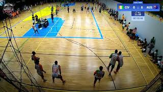 Australia vs Ivory Coast / Cloth Mixed / Dodgeball World Championships 2024