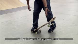 Skateboard:Heel Flip