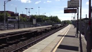 class 66053 ews passing coleshill