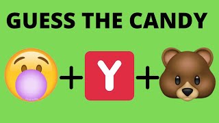 guess the candy by emoji | guess the candy game | candy quiz game