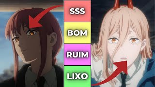 TIER LIST DE CHAINSAW MAN! AVALIANDO OS PERSONAGENS