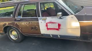 1986 Oldsmobile custom cruiser walk around