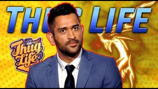 Ultimate Ms Dhoni Thug Life || Ms Dhoni || Cricbeast