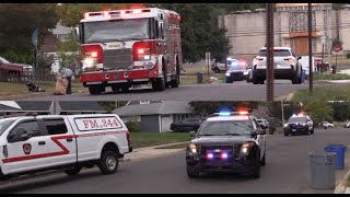 Fire and Police Response to Reported Dwelling in Levittown