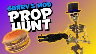 Garry’s Mod Prop Hunt in the backyard and Bikini Bottom (Funny Moments)