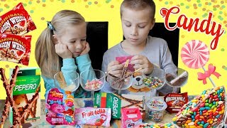 СЛАДОСТИ ем старые WAGON wheels забытые Pepero ест новые конфеты candy chocolate