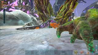 ARK Alpha king titan boss fight