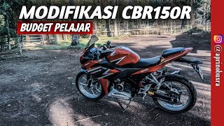 Review Modifikasi CBR150R K45N simpel minimalis budget pelajar