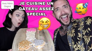 JE CUISINE UN GÂTEAU EN FORME DE 🍆 ft MARIE GAGNÉ ( POUR NOS ANNIVERSAIRES ! 🎉🙈)