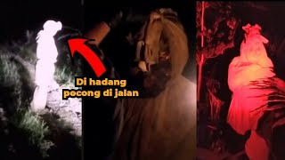 DI LUD4HI POCONG DAN DI HADANG HANTU DI JALAN | 5 PENAMPAKAN HANTU TERSERAM DAN TERJELAS