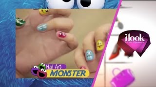 Nail Art - Monster