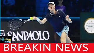 Jannik Sinner hits incredible speed with a huge forehand winner at ATP Finals