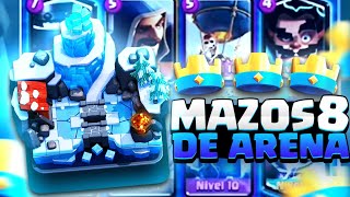 3 MEJORES MAZOS PARA ARENA 8 CON MEGACABALLERO en Clash Royale