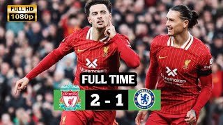 LIVERPOOL VS CHELSEA (2-1) | HIGHLIGHT & GOALS FULL HD | ENGLISH PREMIER LEAGUE 2024/25