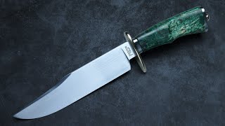 This BOWIE took MONTHS to MAKE - Lucky #7 Bowie Full Movie - Knife Making