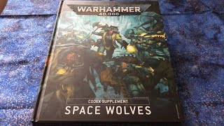 ASMR Space Wolves 9th Edition Codex Supplement Tracing/Flip Through Whisper Ramble