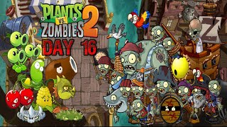 Plants vs Zombies 2 [PvZ 2] : Pirate Seas Day 16