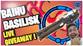 🔴OFFICIAL BAIHU BASILISK GIVEAWAY LIVE || WAR ROBOTS INDIA LIVE SQUADING WITH NOOBIES#WRwinBBasilisk