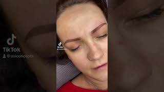 Powderbrow Magic 🤍 #eyebrows  #powderbrows #brows