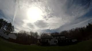 April 8, 2024 Hopewell Junction NY Clouds in 42 Seconds