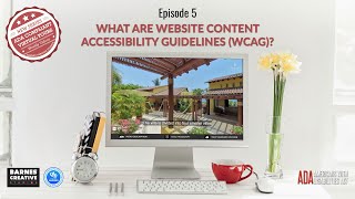 ADA Compliant Virtual Tours - Ep 5 - What are Website Content Accessibility Guidelines?