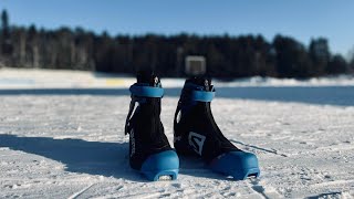 Обзор топовых лыжных ботинок Salomon S/Lab Skate!