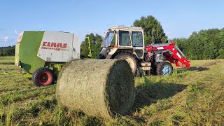 Сенокос 2024.Рулонный пресс Claas 46 roto cut