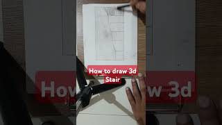 How to draw stair #drawing #art #viral #shortvideo #short