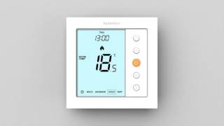 Programming a Holiday - Heatmiser edge Series