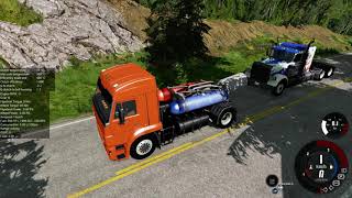 BeamNG drive KAMAZ Jet Truck  schnellster Truck