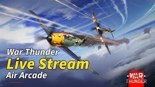 War Thunder live stream (arcade air)