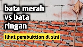 live streaming  melihat kekuatan bata merah dan bata ringan. kuat mana? bagus mana?