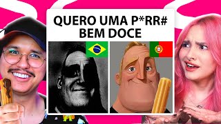 os MELHORES (ou piores) MEMES e DUBLAGENS de PORTUGAL | Desafio da Semana