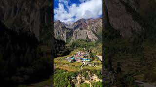 Beautiful Rongkon Village #rongkong #byansvalley #dharchula #uttrakhand #adikailash #indinepalborder