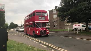 Heritage Routemaster JJD 393D passes King Henry’s Drive