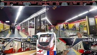 19/22 +5horas Camino por todo el Metro de Quito!! IDA VUELTA de Terminal Terrestre Quitumbe Labrador