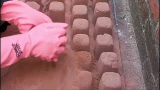 Super Soft Pure Natural Red dirt dry floor crumbling ASMR sounds satisfying