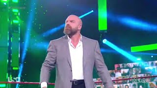 ● Triple H returns to Monday Night Raw (Badass Entrance) 11/1/21 (2021)