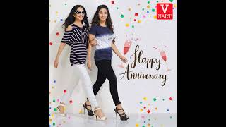 V MART wishes you a Happy Anniversary