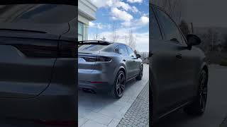 3m Satin Dark Grey Porsche Cayenne Coupe