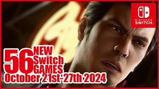 Upcoming Nintendo Switch Games Oct 21st-27th 2024