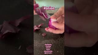 Satisfying cutting Onion with sounds #satisfying #onion  #cuttingskills #asmr #shortsvideo #shorts