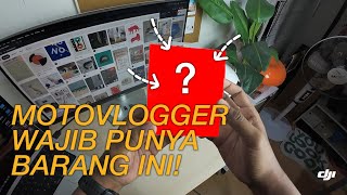 REVIEW DJI CHIN MOUNT | COCOK BUAT MOTOVLOG | MOUNTING HELM TERBAIK | MOTOVLOG INDONESIA 🇮🇩