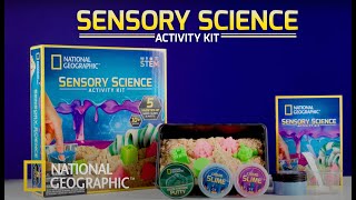 National Geographic Sensory Science Activity Kit | Blain's Farm & Fleet