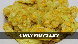 CORN FRITTERS