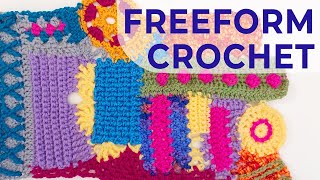 Have you tried freeform crochet?