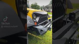 BEEN A WHILE SINCE I WASHED MY JEEP