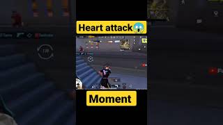 Heart attack😱Moment #shorts #bgmi #pubgmobile