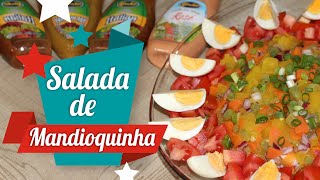 Salada de mandioquinha deliciosa e fácil