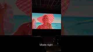 Barbie the movie vlog | Barbie movie | movie night #youtubeshorts #shorts #barbiethemovie